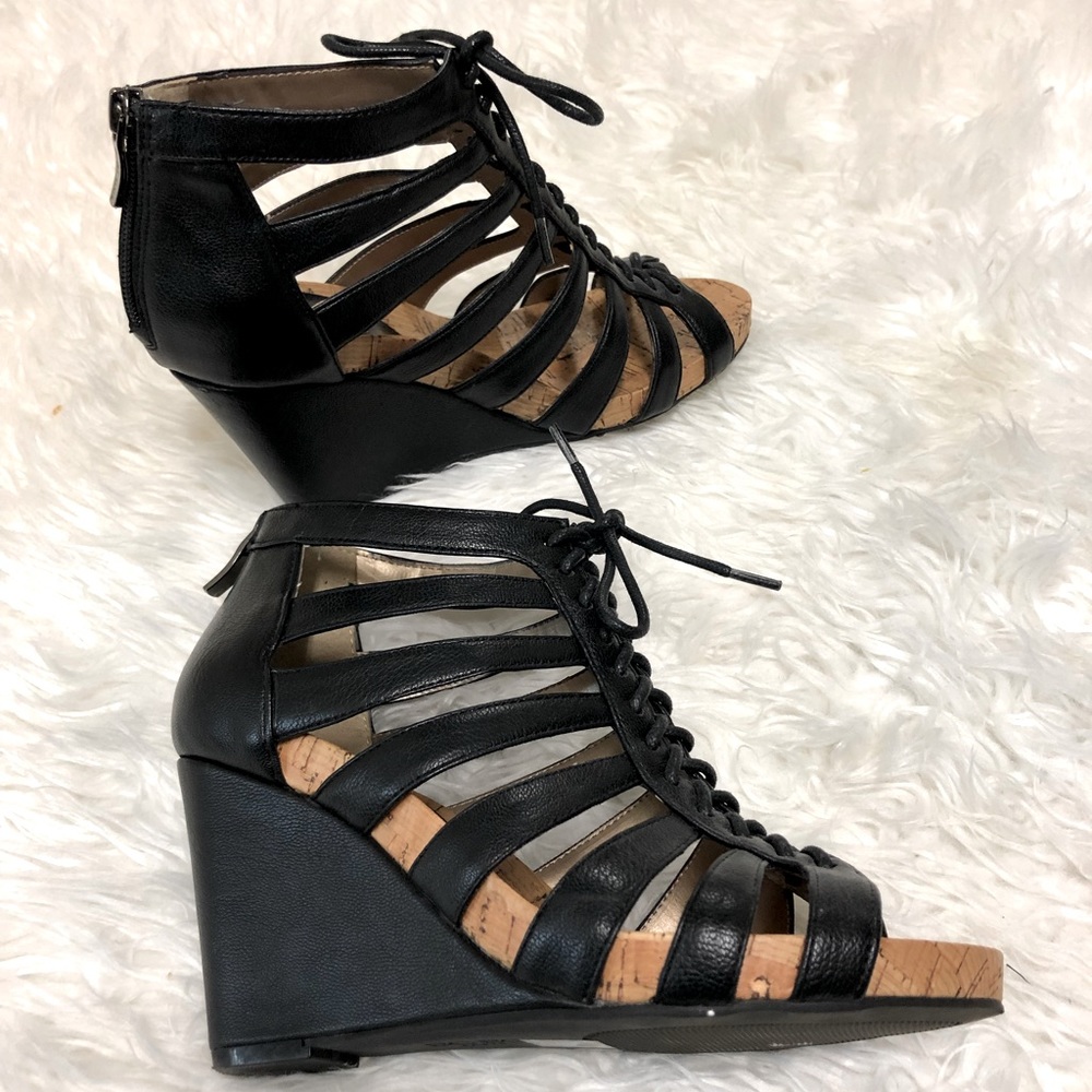 Gladiator Wedge Sandals